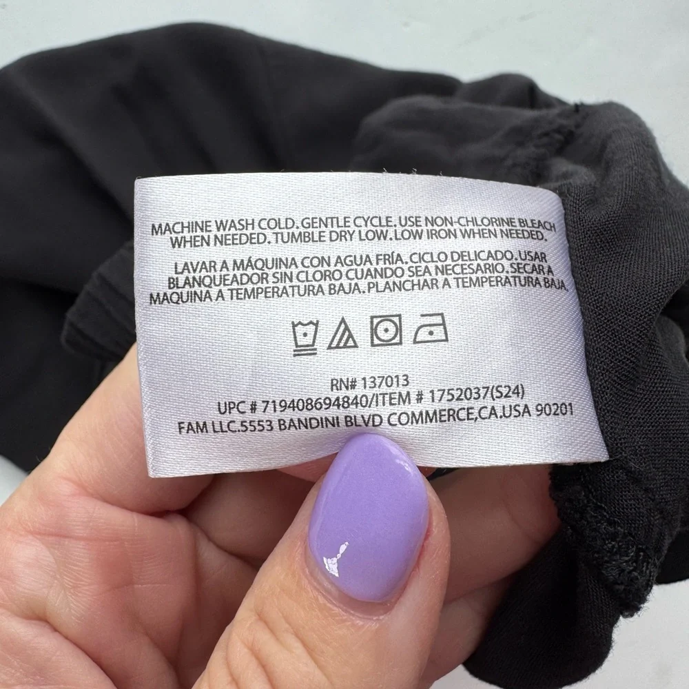 Wildfox Relaxed Fit Pull-On Lounge‎ Shorts Lightweight Black Women’s SmPockets